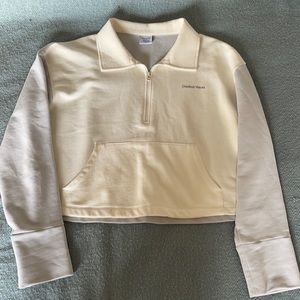 Outdoor Voices Pickup 1/4 Zip Sweatshirt L , NWOT